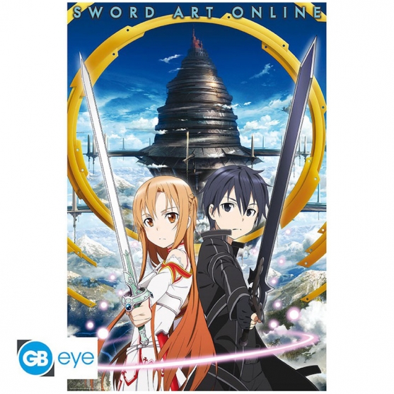 Poster Sword Art Online, Aincrad 91,5 x 61 cm