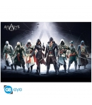 Poster Assassin's Creed, Personajes 91,5 x 61 cm