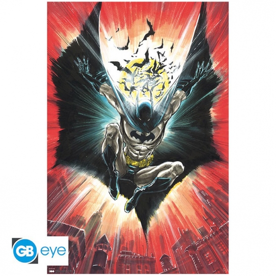 Poster Dc Batman, Warner 100th 91,5 x 16 cm.