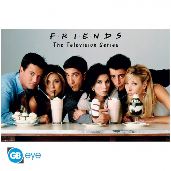 Poster Friends, Batido 91,5 x 61 cm
