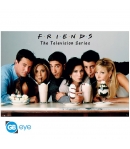 Poster Friends, Batido 91,5 x 61 cm