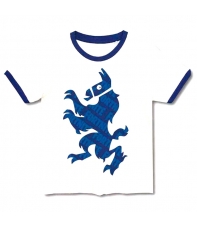 Camiseta Fortnite Llama Azul Niño 12 Años