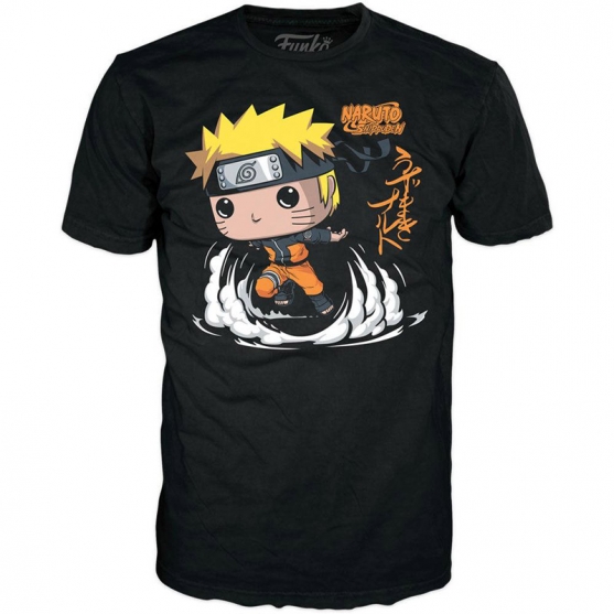 Camiseta Naruto Shippuden, Naruto Runnig Pop, Adulto S