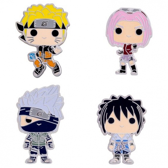 Pop! Pin Naruto Shippuden Team 7, Pack 4