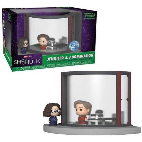 Figura Funko Mini Moments Jennifer & Abomination, Marvel Studios She Hulk