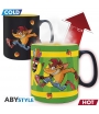 Taza Crash Bandicoot Nitro, Sensitiva al Calor 460 ml