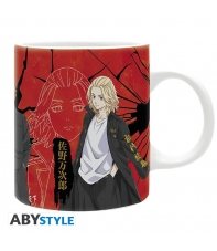 Taza Tokyo Revengers, Draken, Takemichi y Mikey 320 ml