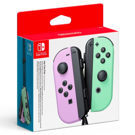 Mandos Joy-Con (morado/verde pastel)