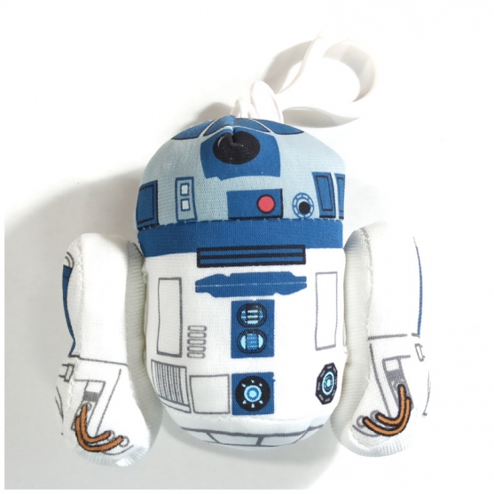 Peluche Llavero con Sonido Star Wars R2-D2 8 cm