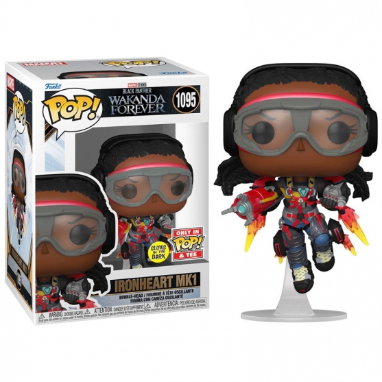 Pop! Ironheart MK1 1095 Marvel Studios Black Panther Wakanda Forever (Brilla en la Oscuridad)