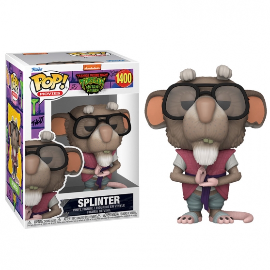 Pop! Movies Splinter 1400 Nickelodeon Teenage Mutant Ninja Turtles Mutant Mayhem