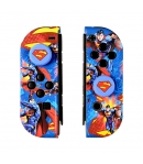 Carcasa Protectora y Grips para Mandos Joy-con y Estuche porta Juegos, Combo Dc Superman Fr.tec