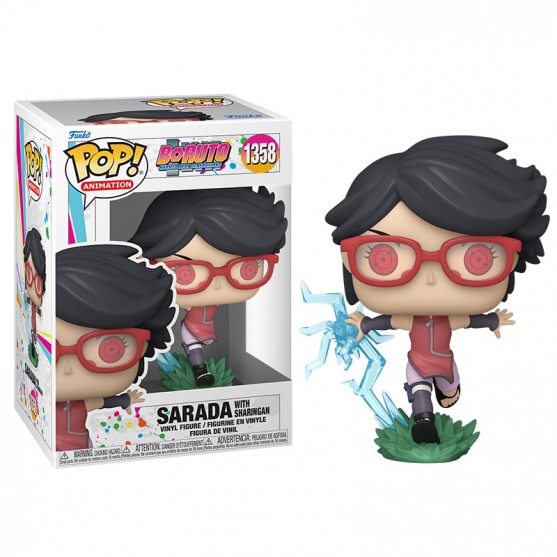 Pop! Animation Sarada With Sharingan 1358 Boruto Naruto Next Generations