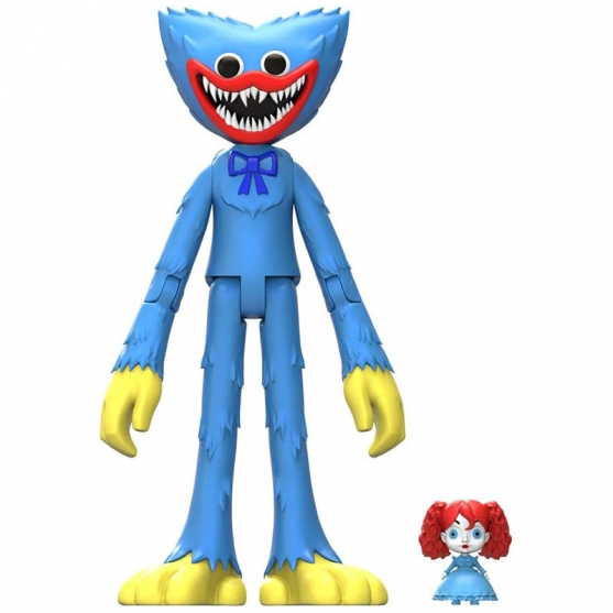 Figura Articulada Poppy Playtime, Scary Huggy Wuggy Phatmojo Series 1, 13 cm