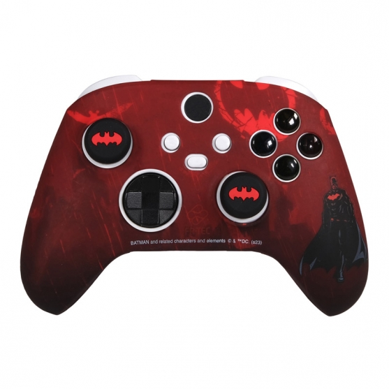 Funda Silicona y Grips para Mando XBS Controller, Custom Kit Dc Batman Fr.tec