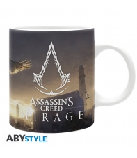 Taza Assassin's Creed Mirage, Basim y Águila 320 ml