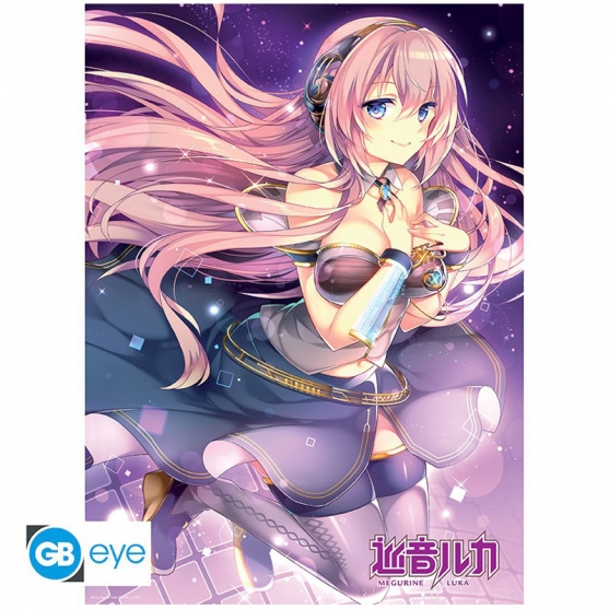 Poster Hatsune Miku, Megurine Luka 52 x 38 cm