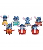 Figura Sorpresa Disney Lilo & Stitch, Stitch Series Pull Back Car PBC-013, 4 a 6 cm