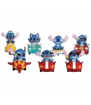 Figura Sorpresa Disney Lilo & Stitch, Stitch Series Pull Back Car PBC-013, 4 a 6 cm
