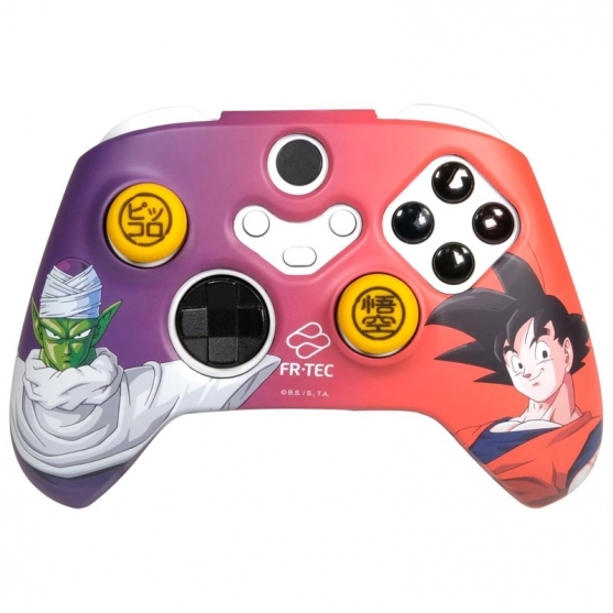 Funda Silicona y Grips para Mando XBS Controller, Custom Kit Dragon Ball Z Fr.tec