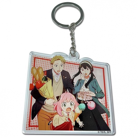 Llavero Spy x Family, Teaser Art Acrílico