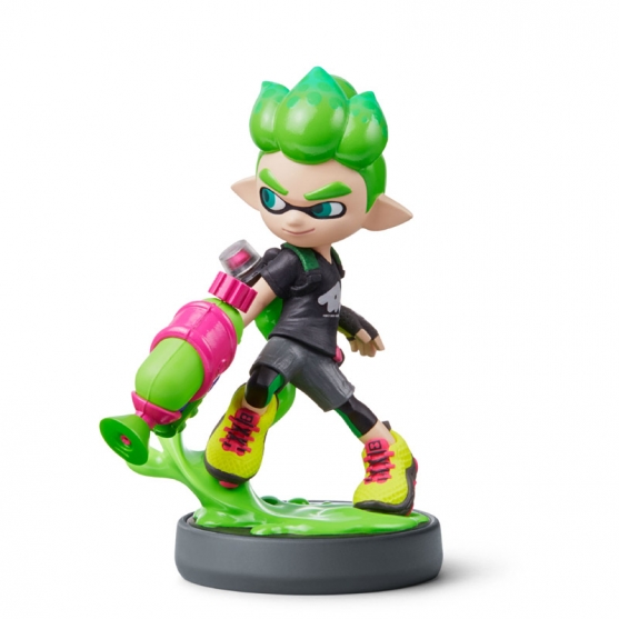 Amiibo Inkling Boy (Neon Green) Splatoon