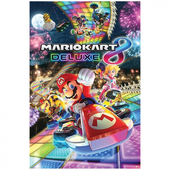 Poster Mario Kart 8 Deluxe 91,5 x 61 cm
