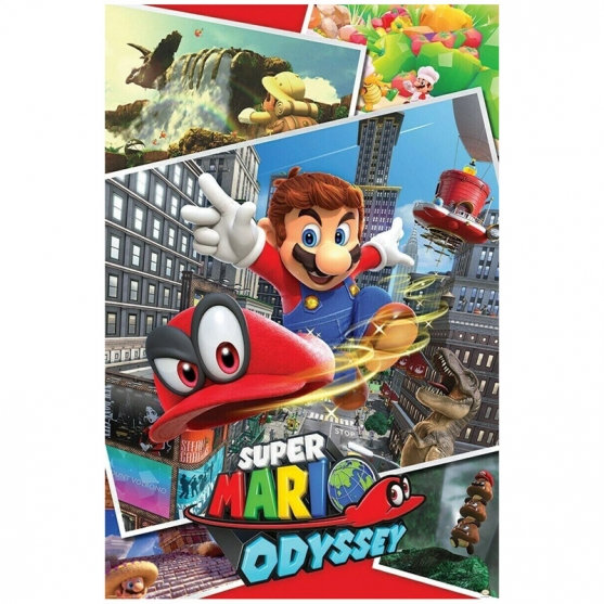 Poster Super Mario Odyssey 91,5 x 61 cm