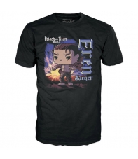 Camiseta Attack on Titan, Eren Jaeger Pop!, Adulto S