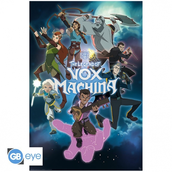 Poster The Legend of Vox Machina 91,5 x 61 cm