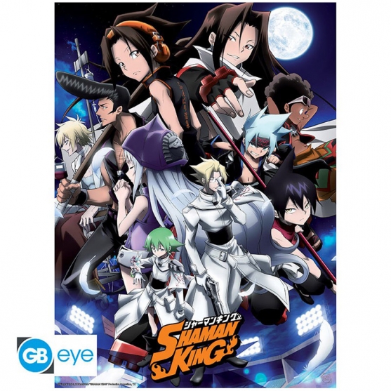 Poster Shaman King Lucha 52 x 38 cm