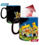 Taza Astérix Banquete, Sensitiva al Calor 460 ml