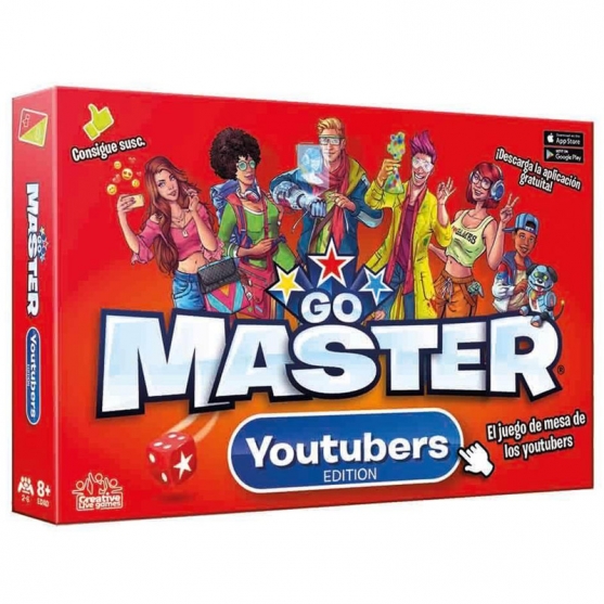Juego de Mesa Go Master Youtubers Edition