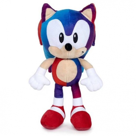 Peluche Sonic The Hedgehog Degradado Azul/Lila 28cm