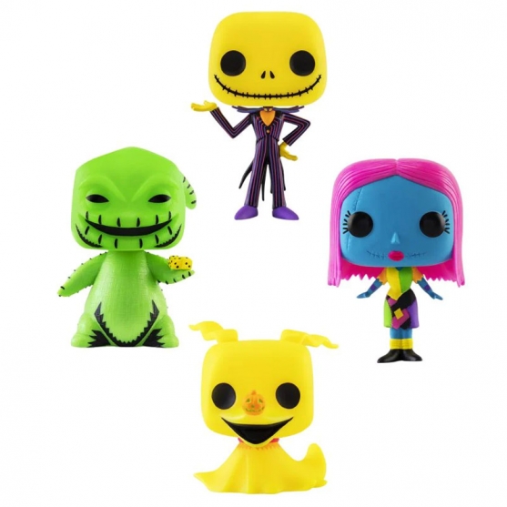 Pop! Jack Skellington / Oogie Boogie / Sally / Zero 4 Pack Disney