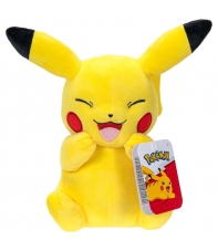 Peluche Pokémon Pikachu Riendo 20 cm