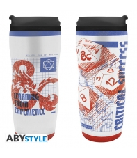 Taza de Viaje Dungeons & Dragons, Sketch Dice 355 ml
