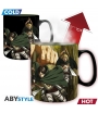 Taza Attack on Titan, Titan Eren, Sensitiva al Calor 460 ml