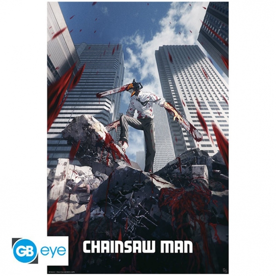 Poster Chainsaw Man, Key Visual 91,5 x 61 cm