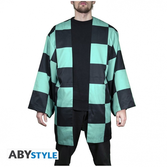 Réplica Abrigo Demon Slayer Kimetsu no Yaiba, Tanjiro's Haori