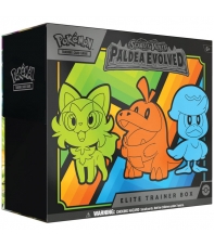 Trading Card Game Pokémon Scarlet & Violet Paldea Evolved, Elite Trainer Box