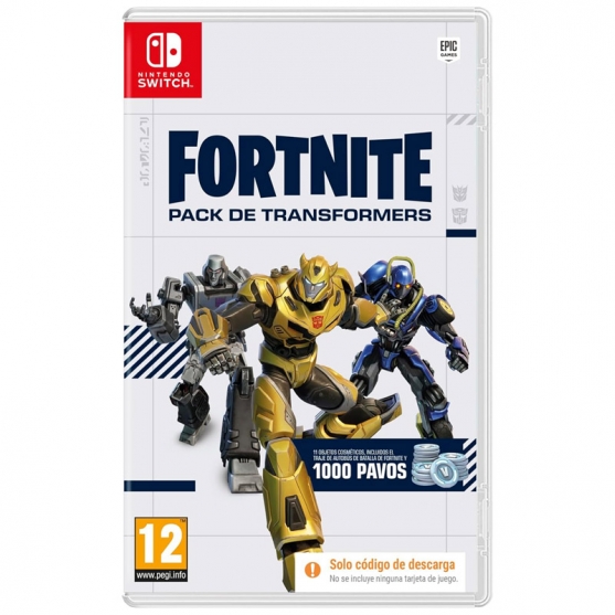 Fortnite Pack de Transformers (Código de Descarga)