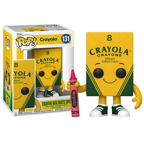 Pop! Crayon Box/Boite 8Pc 131 Crayola