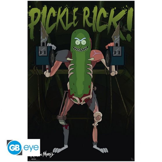 Poster Rick And Morty, Pickle Rick 91,5 x 61 cm