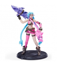 Figura Articulada League of Legends, Jinx The Champion Collection Spin Master 11 cm