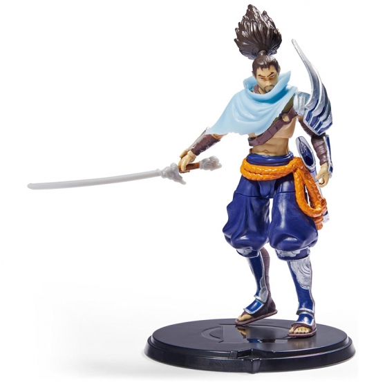 Figura Articulada League of Legends, Yasuo The Champion Collection Spin Master 12 cm