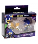 Figuras Sonic Prime, Tails y Sonic 4 y 6 cm
