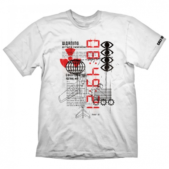 Camiseta Call of Duty Warning Attack, Adulto M