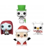 Pocket Pop! Disney Tim Burton's The Nightmare Before Christmas 4 Pack Happy Holidays