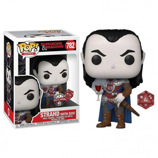 Pop! Games Strahd (With D20) 782 Dungeons & Dragons